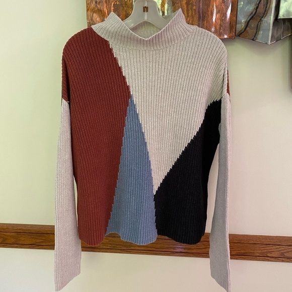 Wrap London Color Block Sweat 8/10 - Picture 1 of 5